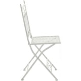 thumbnail of Set de 2 sillas plegables Asina Blanco antiguo