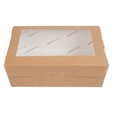 thumbnail of Cajas Con Ventana Eco 'Thepack' 1000 Ml 220 G/M2 12X17X5,5 Cm Natural Cartón Ondulado Nano-Micro (200 Unidades)