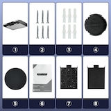 thumbnail of Cappa sottopensile A+ 330m³/h cappa aspirante 60cm touch control VM6921B