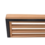 thumbnail of METRO PROFESSIONAL Outdoor-Lounge Ateo 4-tlg., Alu/Eukalyptusholz, 2 Einzelsesseln, 1 3-Sitzer Sofa, 1 Couchtisch, mehrfarbig