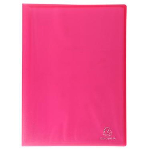 Lot de 12 Protège-documents A4 CHROMALINE 60 vues, coloris rouge