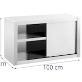 thumbnail of Royal Catering - RVS wandkast - 100 x 45 cm