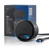 thumbnail of CSL USB 3.2 Gen1 Tisch Kabeldurchführung - Tischkabeldose Multi In Desk USB Hub - 2 x USB 3.2 Gen 1 - 1 x USB C 3.2 Gen1 - 2 x 3,5mm Klinke