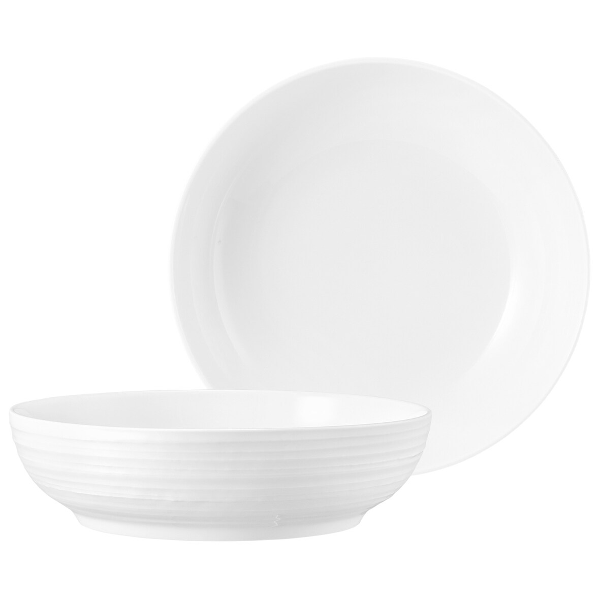 Seltmann Weiden Terra Foodbowl ø 25,5 cm weiß 2er Set