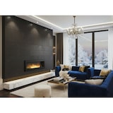 thumbnail of Caminetto a Bioetanolo Frame 1500 SimpleFire da incasso con Vetro - Nero Opaco