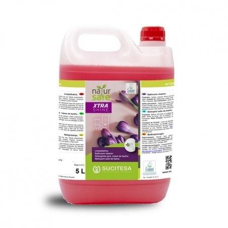 Limpador de banheiro ecológico Natur safe extra brilho 5L