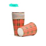 thumbnail of 200 Stück 7,5oz/180ml Kaffeebecher to go Einweg | Pappbecher Coffee to Go Becher | Kaffee to+go Papierbecher Hartpapier