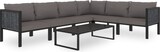 thumbnail of vidaXL Sofa-Mittelelement mit Kissen Poly Rattan Anthrazit
