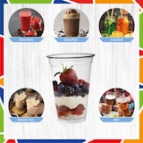 thumbnail of DayBays 50 Stk. Smoothie Becher 500ml Ø95mm Shakebecher 0,5L transparent RPET