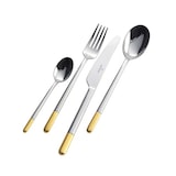 thumbnail of Villeroy & Boch Ella teilvergoldet Suppentassen / Sahnelöffel