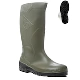 thumbnail of Dunlop - Stivali da acqua e di sicurezza con puntale e intersuola in acciaio, taglia 46