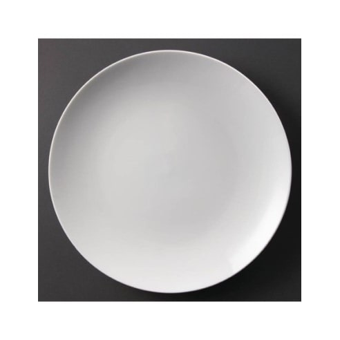 Platte ronde borden 310(Ø)mm - Set van 6 - Olympia Olympia