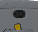 Ein grauer Massagekissen-Controller.