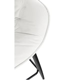 thumbnail of Conjunto de 2 bancos de bar veludo Gibson altura do assento 76 cm branco creme