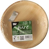 thumbnail of 20 X 6 Teller, Palmblatt "pure" rund Ø 18,5 cm · 2,5 cm