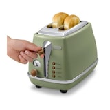 thumbnail of DeLonghi Toaster Retro CTOV 2103.GR olive