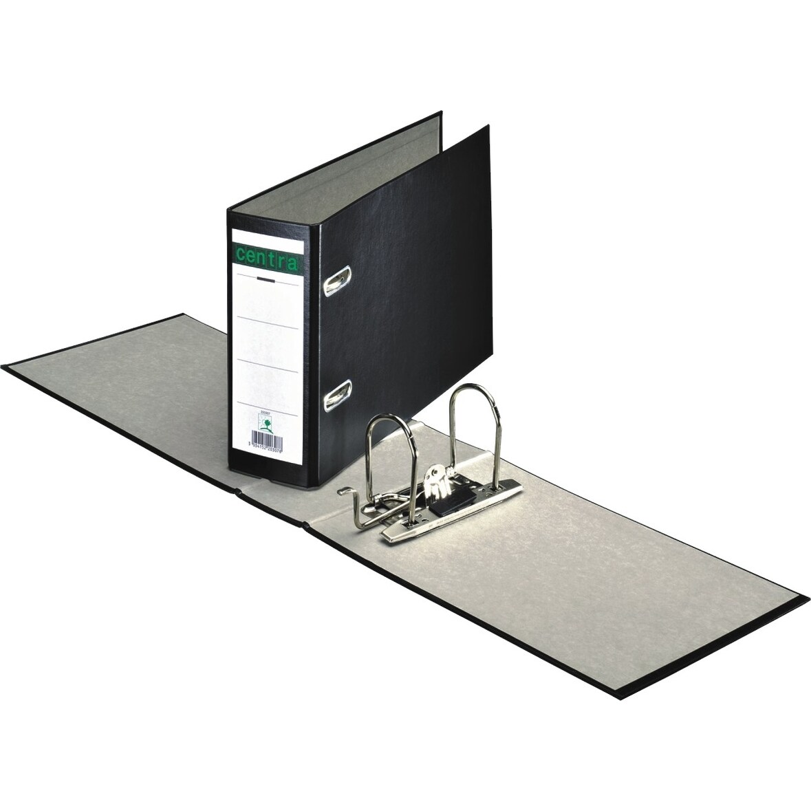 Ordner A5 quer 70mm PP-kaschiert schwarz