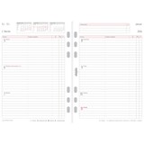 thumbnail of Chronoplan 50576 Wochenplan, A5, 2026, Weiß, 148 x 210 mm, Inhalt: 63 Blätter / 1 Stück