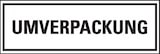 thumbnail of Dreifke® Verpackungskennzeichen UMVERPACKUNG, ökologische Folie, 147x50mm, 500/Rolle