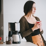 thumbnail of Melitta Enjoy TopTherm  Schwarz Kaffeemaschine - AromaSelector, Tassenskalierung