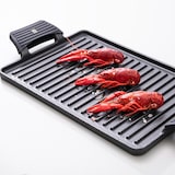 thumbnail of San Ignacio XTRA - Grelha retangular de ferro fundido 43×23 cm com alças de silicone