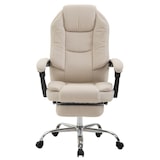 thumbnail of Silla de oficina de tela Castle Crema