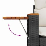 thumbnail of vidaXL Garten-Sofa-Set 12 pcs Schwarz und Creme 90 x 55 x 71 cm
