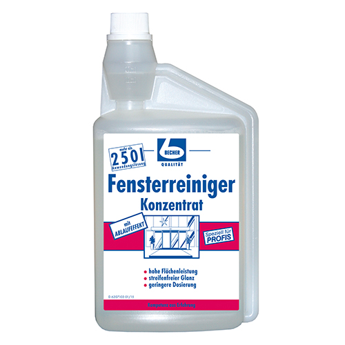 Dr. Becher "Dr. Becher" Fensterreiniger Konzentrat 1 l Dosierflasche