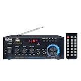 thumbnail of Amplificateur Stéréo HIFI Karma PA-2362BT, 2x 30W, USB SD Bluetooth, RADIO FM, télécommande, 2 entrées microphones