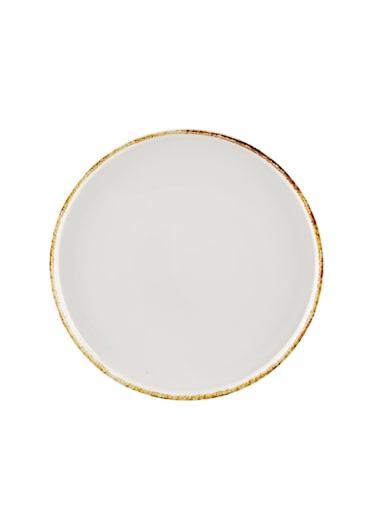 METRO Professional Plato llano Ateo, porcelana, Ø 24 cm, beige, 6 unidades