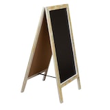 thumbnail of Biscottini Tafel - Staffelei - Wandtafel - Doppelseitige Tafel aus Holz - Tafel beschreibbar mit Kreide - Tafel für Innen und Außen