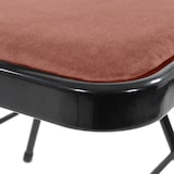 thumbnail of Silla de confidente / silla para visitas / silla plegable TUDELA I suave rosa hjh OFFICE