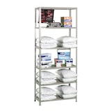 thumbnail of SimonRack Metalen stellingkast met schroeven 2000x900x300 mm, 6 niveaus, 75 kg buigpunt, Grijs - Advantage