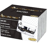 thumbnail of Soundmaster MC905P Leerkassetten Audiokassetten Kompaktkassetten 5er-Pack (IEC1-Normal 90 Minuten)