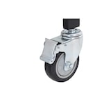 thumbnail of METRO PROFESSIONAL Barbacoa de carbón con ruedas, 137 x 68 x 94 cm, funda protectora y mesa lateral, acero/acero inoxidable, negro