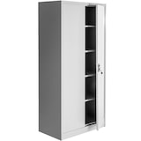 thumbnail of tectake Armoire métallique 5 niveaux - gris, 90 cm - 402483