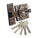 thumbnail of LINCE - Cerrojo Alta Seguridad 7930R Acabado Bronce Ingles 97930Rbi Lince