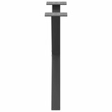 thumbnail of vidaXL Couchtischbeine X-Form 2 Stk. Anthrazit 60x(42-43) cm Stahl