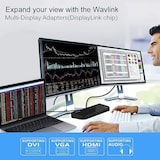 thumbnail of Docking Station Usb 3.0 / Type C Per Notebook Computer Doppia Uscita Video Lan