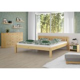 thumbnail of Doppelbett Ehebett 180x200 Kiefer natur Massivholzbett Rollroste Matratze 60.38-18 M
