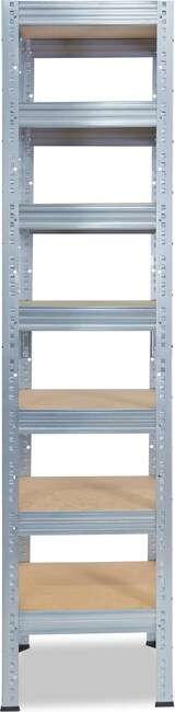 thumbnail of shelfplaza PRO 230x50x50 cm Schwerlastregal in verzinkt mit 7 Böden und 142 kg Traglast pro Boden