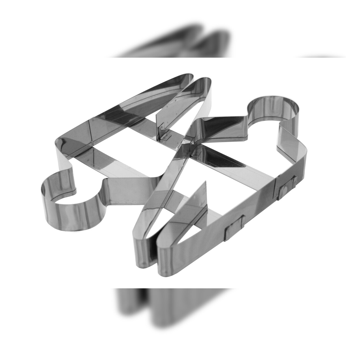 Schneider - Ausstecher "Stutenkerl", Edelstahl, 250 x 220 x 30 mm