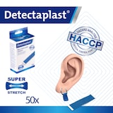 thumbnail of Blaues detektierbares elastisches Pflaster 9x38mm - 50St