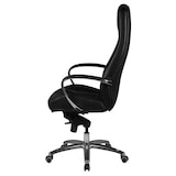 thumbnail of FineBuy Bürostuhl Echtleder Schwarz Schreibtischstuhl ergonomisch Chefsessel Drehstuhl