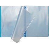 thumbnail of Carpeta de fundas Maxiplás 60 fundas Translúcida Azul soft