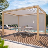 thumbnail of Tenda da sole bianca per pergola bioclimatica CORATO e SAPRI