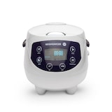 thumbnail of Reishunger Digitaler Mini Reiskocher und Dampfgarer, Weiß - Timer - kleiner Multikocher, 8 Programme, 7-Phasen-Kochtechnologie, 1-3 Personen