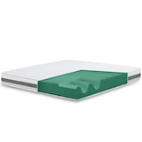 thumbnail of The White Stone Doppelmatratze 170x200 Basic, Antibakteriell, Anti-Milben, Anti-Allergie.| Höhe 16 cm | Made in Italy