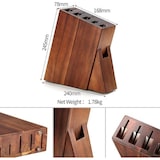 thumbnail of XinZuo - Juego de cuchillos Damasco de 7 piezas - Serie B27 Yi