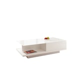 thumbnail of SalesFever Salontafel rechthoekig | met lade | MDF hout | B 120 x D 60 x H 36 cm | wit